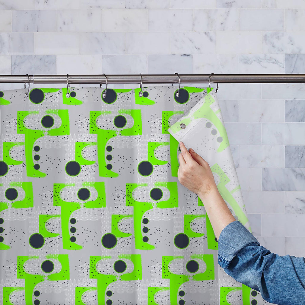 Modern Abstract Art D8 Washable Waterproof Shower Curtain-Shower Curtains-CUR_SH_EL-IC 5008287 IC 5008287, Abstract Expressionism, Abstracts, Art and Paintings, Circle, Digital, Digital Art, Geometric, Geometric Abstraction, Graphic, Illustrations, Modern Art, Patterns, Semi Abstract, Signs, Signs and Symbols, modern, abstract, art, d8, washable, waterproof, shower, curtain, artistic, backdrop, background, brochure, contemporary, creative, decor, decoration, design, funky, illustration, intricate, pattern, 