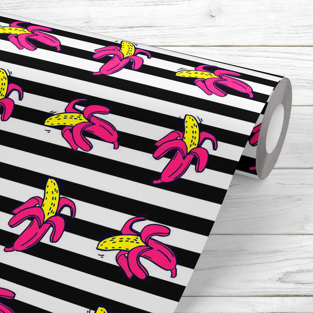 Summer Bananas Pattern D1 Wallpaper Roll-Wallpapers Peel & Stick-WAL_PA-IC 5008300 IC 5008300, Ancient, Art and Paintings, Black and White, Decorative, Digital, Digital Art, Fashion, Geometric, Geometric Abstraction, Graphic, Hipster, Historical, Illustrations, Medieval, Modern Art, Patterns, Pop Art, Retro, Signs, Signs and Symbols, Stripes, Vintage, White, summer, bananas, pattern, d1, wallpaper, roll, abstract, background, art, artwork, black, and, bright, colorful, cool, creative, decoration, design, el