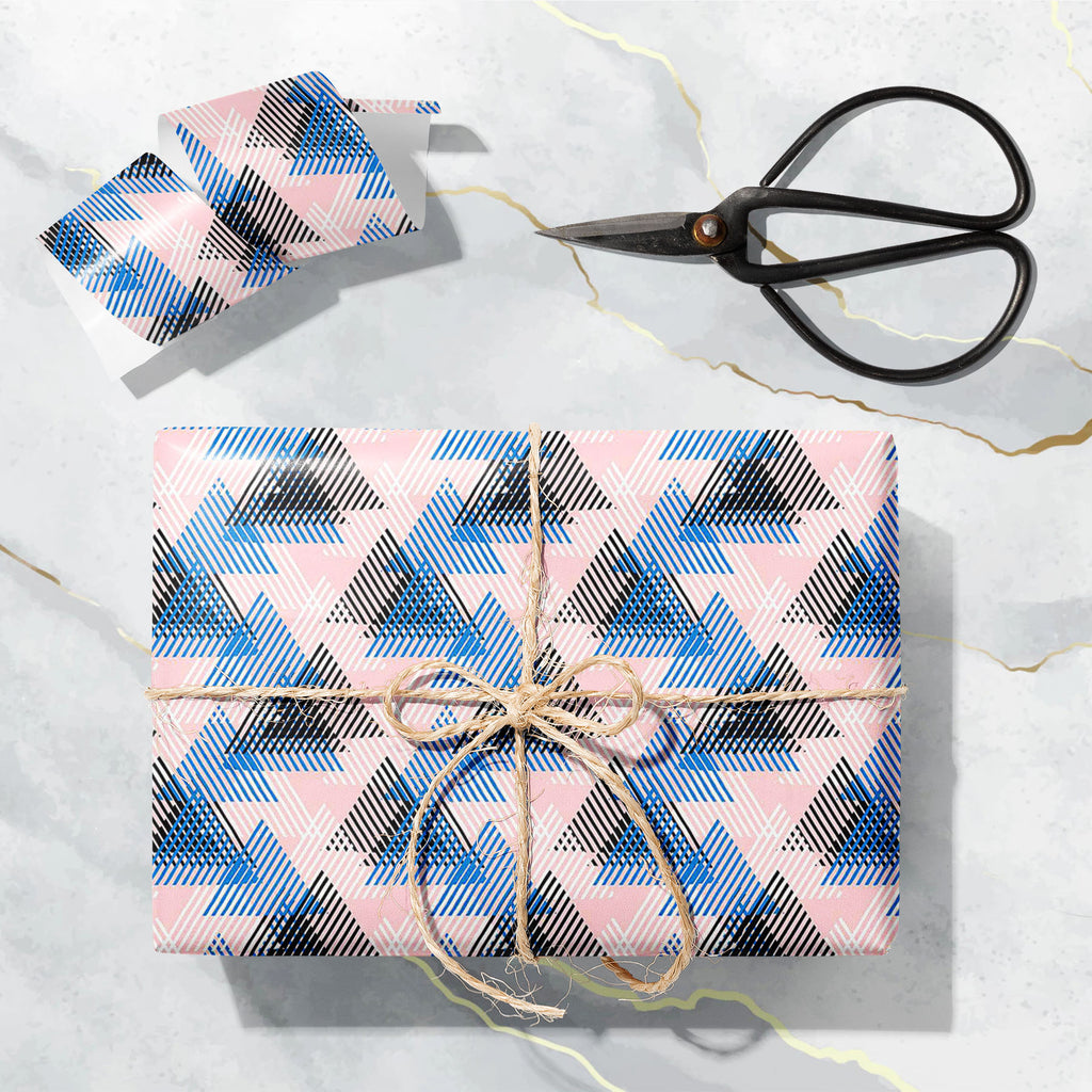 Geometric 3D Triangles D3 Art & Craft Gift Wrapping Paper-Wrapping Papers-WRP_PP-IC 5008305 IC 5008305, 90s, Abstract Expressionism, Abstracts, Arrows, Art and Paintings, Aztec, Black, Black and White, Chevron, Diamond, Digital, Digital Art, Eygptian, Fashion, Geometric, Geometric Abstraction, Graffiti, Graphic, Hipster, Illustrations, Modern Art, Patterns, Pop Art, Retro, Semi Abstract, Signs, Signs and Symbols, Stripes, Triangles, 3d, d3, art, craft, gift, wrapping, paper, abstract, arrow, background, bol