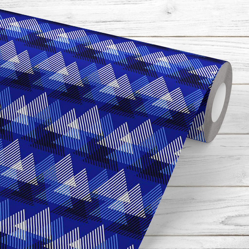 3D Lines & Stripes D2 Wallpaper Roll - Wallpapers Peel & Stick - ArtzFolio.com