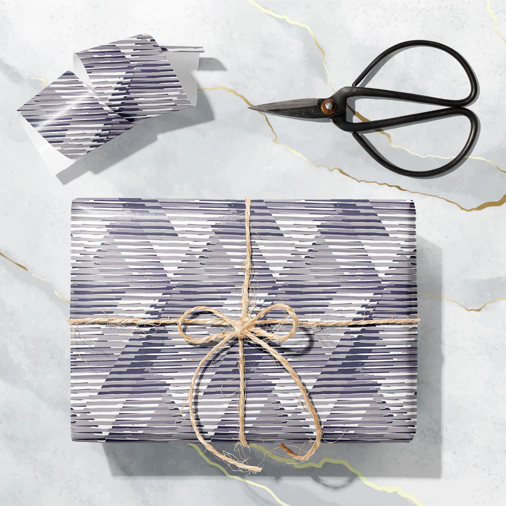 3D Triangles D2 Art & Craft Gift Wrapping Paper - Wrapping Papers - ArtzFolio.com