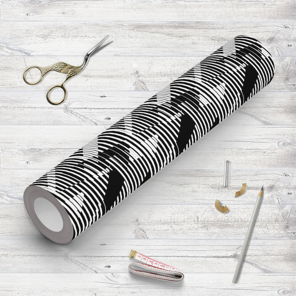 3D Lines & Stripes D4 Wallpaper Roll - Wallpapers Peel & Stick - ArtzFolio.com