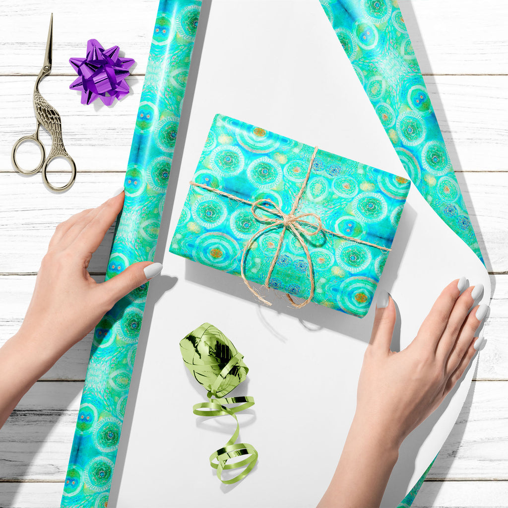 Abstract Ornamental Pattern Art & Craft Gift Wrapping Paper - Wrapping Papers - ArtzFolio.com