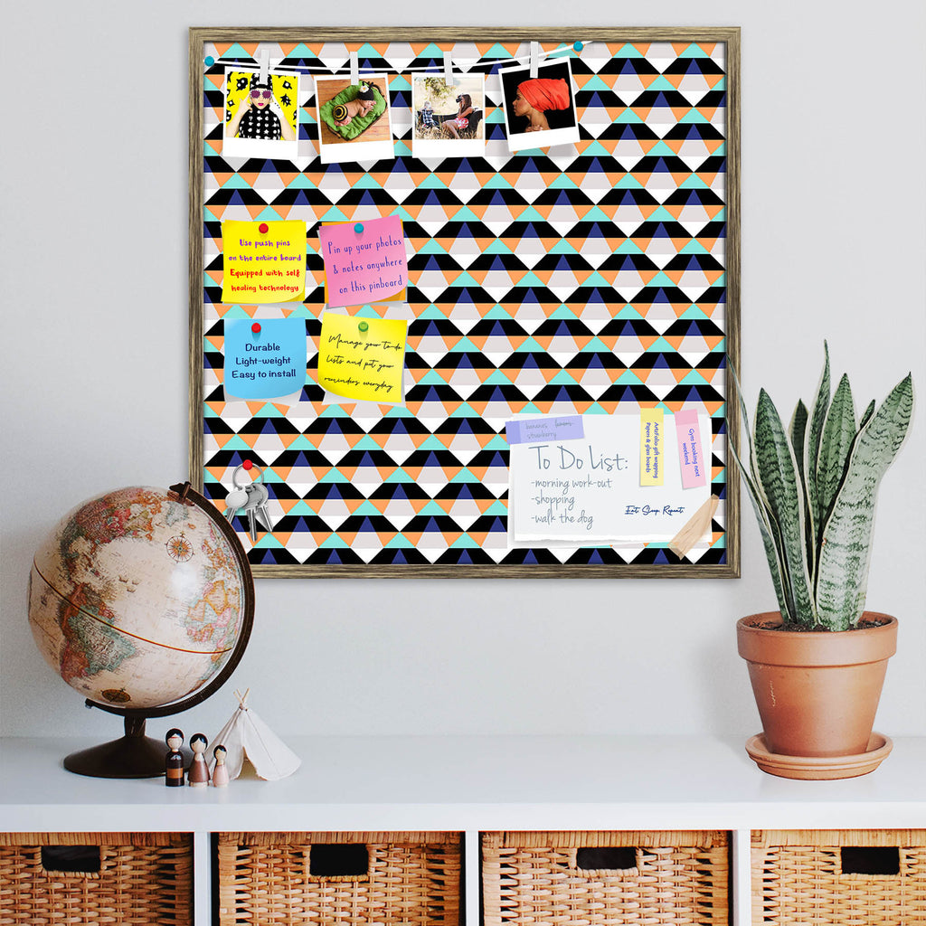 Abstract 3D D1 Bulletin Board Notice Pin Board Soft Board | Framed - Bulletin Boards Framed - ArtzFolio.com