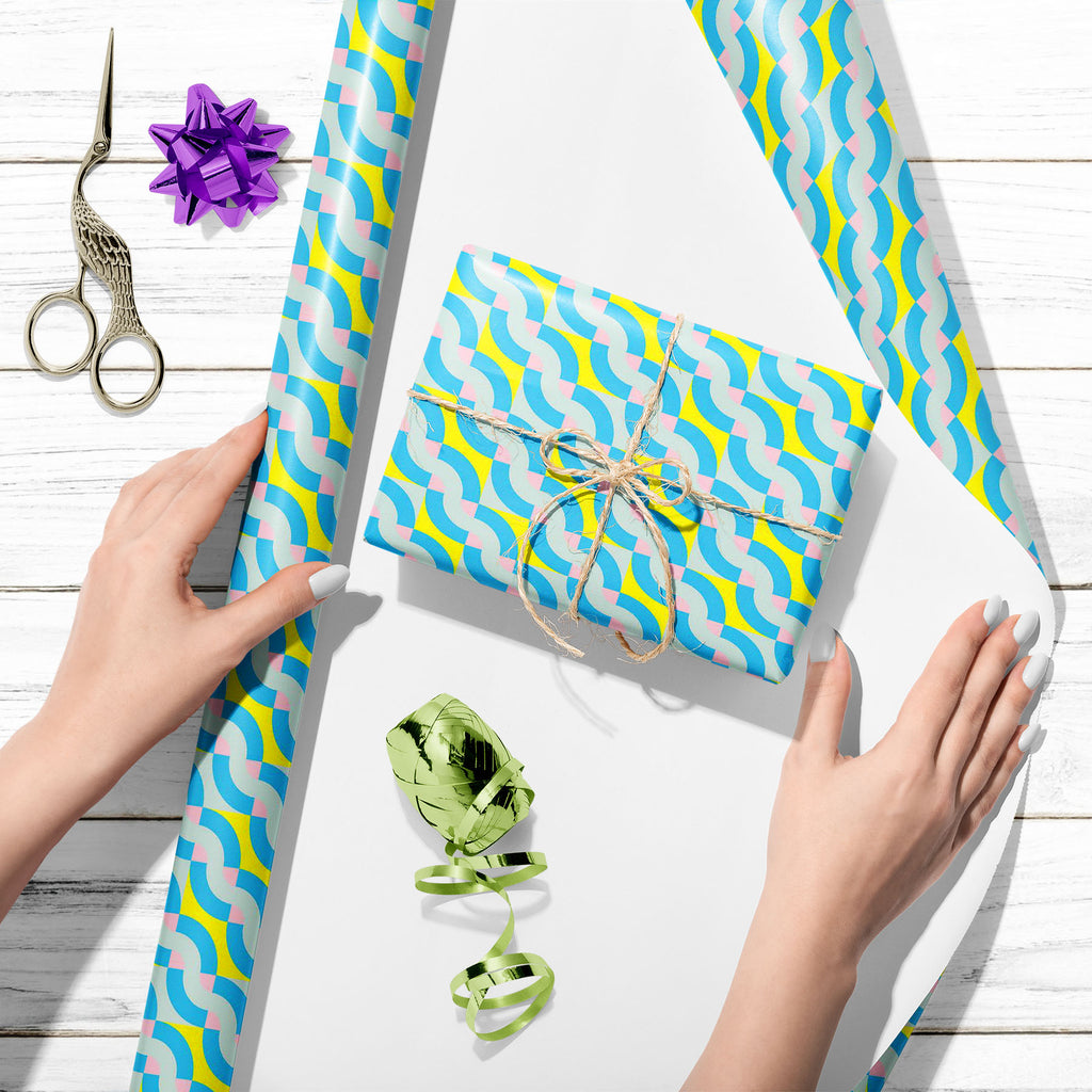 Abstract 3D D2 Art & Craft Gift Wrapping Paper - Wrapping Papers - ArtzFolio.com