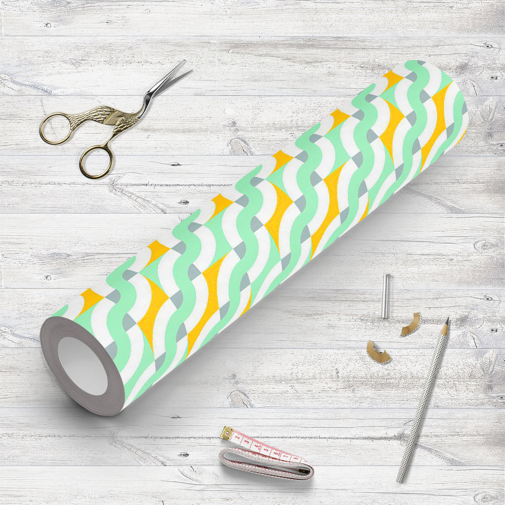 3D Shapes Wallpaper Roll - Wallpapers Peel & Stick - ArtzFolio.com