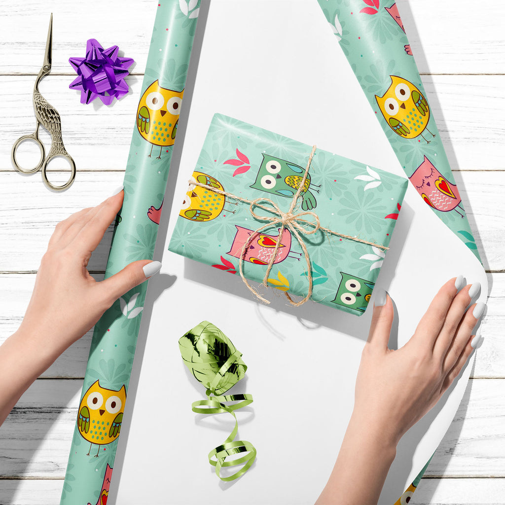 Owl and Flowers D1 Art & Craft Gift Wrapping Paper-Wrapping Papers-WRP_PP-IC 5008333 IC 5008333, Ancient, Animals, Animated Cartoons, Art and Paintings, Baby, Birds, Botanical, Caricature, Cartoons, Children, Digital, Digital Art, Drawing, Floral, Flowers, Graphic, Historical, Illustrations, Kids, Medieval, Modern Art, Nature, Patterns, Retro, Scenic, Signs, Signs and Symbols, Vintage, owl, and, d1, art, craft, gift, wrapping, paper, adorable, animal, backdrop, background, bird, cartoon, character, child, c