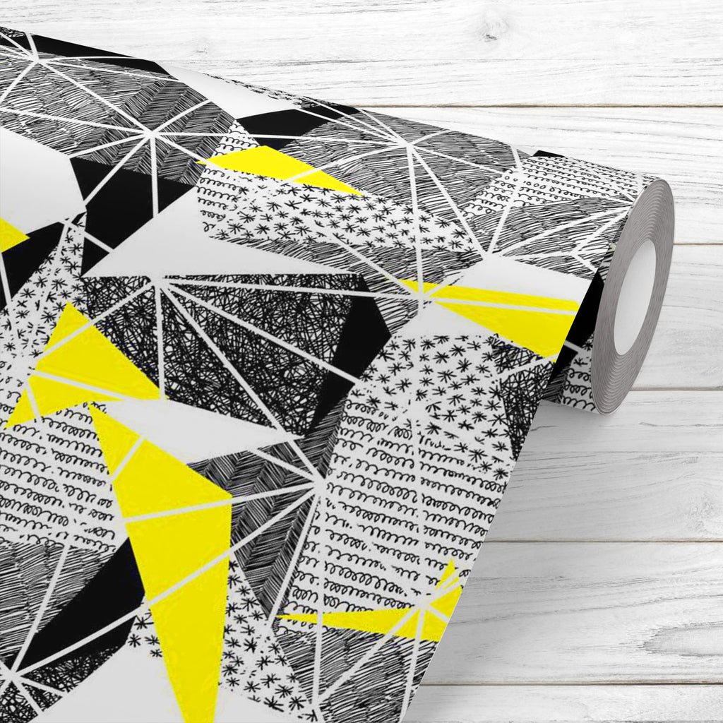 Retro Geometric Pattern D3 Wallpaper Roll-Wallpapers Peel & Stick-WAL_PA-IC 5008336 IC 5008336, Ancient, Art and Paintings, Black, Black and White, Fashion, Geometric, Geometric Abstraction, Grid Art, Hipster, Historical, Illustrations, Medieval, Modern Art, Patterns, Retro, Signs, Signs and Symbols, Triangles, Vintage, pattern, d3, wallpaper, roll, art, background, colorful, cool, creative, decor, design, element, fabric, facet, frame, fun, geometry, grid, low, memphis, modern, mosaic, plane, poly, polygon