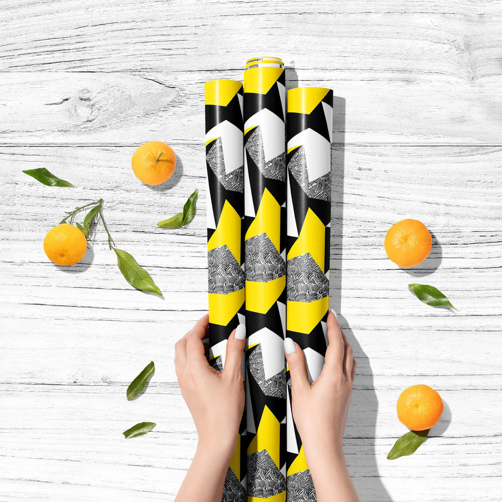 Geometric Triangles D2 Art & Craft Gift Wrapping Paper-Wrapping Papers-WRP_PP-IC 5008338 IC 5008338, Abstract Expressionism, Abstracts, Ancient, Art and Paintings, Black, Black and White, Decorative, Digital, Digital Art, Fashion, Geometric, Geometric Abstraction, Graphic, Hipster, Historical, Illustrations, Medieval, Modern Art, Patterns, Retro, Semi Abstract, Signs, Signs and Symbols, Sketches, Space, Triangles, Vintage, White, d2, art, craft, gift, wrapping, paper, abstract, asterisk, backdrop, backgroun