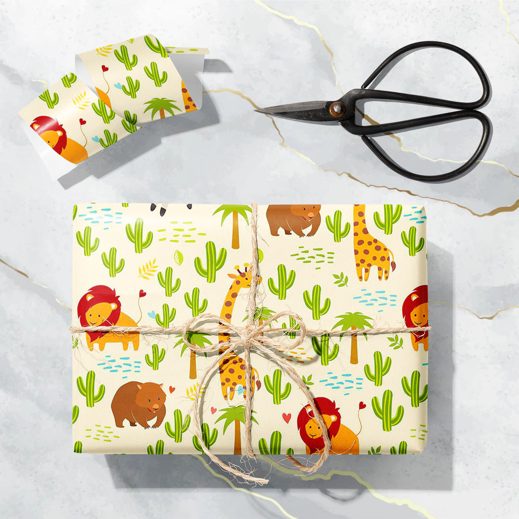 Kids Multi Animals Art & Craft Gift Wrapping Paper-Wrapping Papers-WRP_PP-IC 5008342 IC 5008342, Abstract Expressionism, Abstracts, Ancient, Animals, Animated Cartoons, Art and Paintings, Baby, Black and White, Caricature, Cartoons, Children, Decorative, Digital, Digital Art, Drawing, Graphic, Hipster, Historical, Icons, Illustrations, Kids, Medieval, Nature, Patterns, Scenic, Semi Abstract, Signs, Signs and Symbols, Symbols, Vintage, White, Wildlife, multi, art, craft, gift, wrapping, paper, abstract, anim