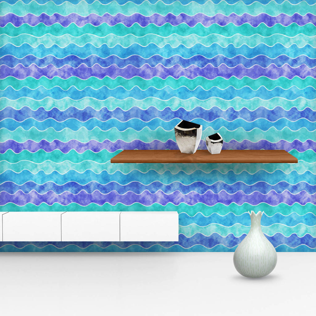 Watercolor Waves D2 Wallpaper Roll-Wallpapers Peel & Stick-WAL_PA-IC 5008349 IC 5008349, Abstract Expressionism, Abstracts, Art and Paintings, Black and White, Decorative, Digital, Digital Art, Drawing, Graphic, Illustrations, Modern Art, Patterns, Semi Abstract, Signs, Signs and Symbols, Stripes, Watercolour, White, watercolor, waves, d2, wallpaper, roll, abstract, art, backdrop, background, blue, cover, creative, curl, curve, decor, decoration, design, doodle, drawn, effect, fabric, flowing, grunge, hand,