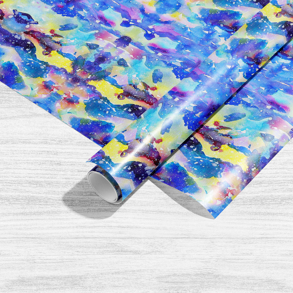 Modern Abstract Art D9 Art & Craft Gift Wrapping Paper-Wrapping Papers-WRP_PP-IC 5008357 IC 5008357, Abstract Expressionism, Abstracts, Ancient, Art and Paintings, Astronomy, Cosmology, Drawing, Historical, Illustrations, Medieval, Modern Art, Paintings, Patterns, Semi Abstract, Signs, Signs and Symbols, Space, Splatter, Stars, Vintage, Watercolour, modern, abstract, art, d9, craft, gift, wrapping, paper, acrylic, artistic, artwork, background, blue, bright, cloud, color, colorful, concept, cosmic, creative