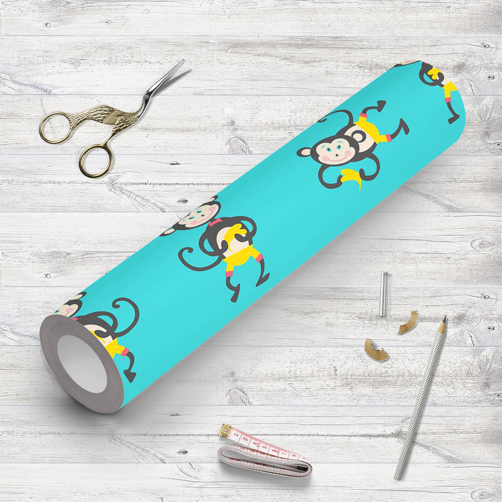 Kids Monkey Wallpaper Roll-Wallpapers Peel & Stick-WAL_PA-IC 5008374 IC 5008374, Animals, Animated Cartoons, Art and Paintings, Baby, Caricature, Cartoons, Children, Decorative, Digital, Digital Art, Drawing, Fashion, Graphic, Icons, Illustrations, Kids, Modern Art, Patterns, Signs, Signs and Symbols, Symbols, Wildlife, monkey, wallpaper, roll, animal, ape, art, background, banana, card, cartoon, character, child, childish, cute, decor, decoration, design, doodle, element, fabric, funny, green, happy, icon,
