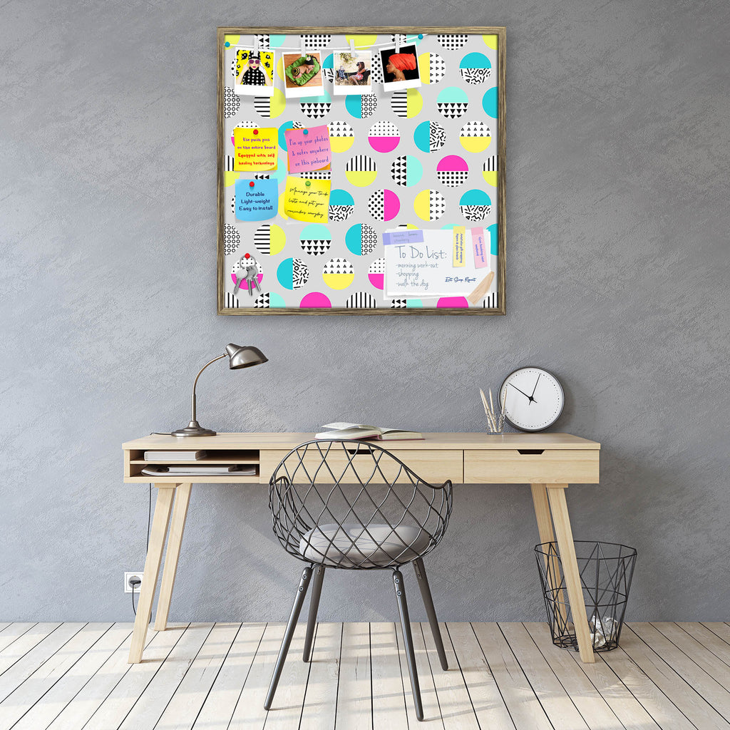 Geometric Circles D1 Bulletin Board Notice Pin Board Soft Board | Framed-Bulletin Boards Framed-BLB_FR-IC 5008384 IC 5008384, 80s, Abstract Expressionism, Abstracts, Ancient, Black, Black and White, Circle, Digital, Digital Art, Education, Fashion, Geometric, Geometric Abstraction, Graphic, Hipster, Historical, Illustrations, Medieval, Modern Art, Patterns, Pop Art, Retro, Schools, Semi Abstract, Triangles, Universities, Vintage, White, circles, d1, bulletin, board, notice, pin, soft, framed, abstract, back