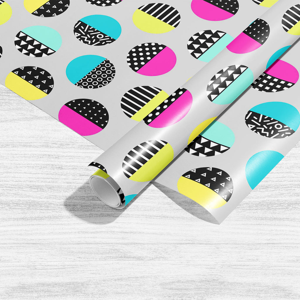 Geometric Circles D4 Art & Craft Gift Wrapping Paper-Wrapping Papers-WRP_PP-IC 5008387 IC 5008387, 80s, Abstract Expressionism, Abstracts, Ancient, Black, Black and White, Circle, Digital, Digital Art, Education, Fashion, Geometric, Geometric Abstraction, Graphic, Hipster, Historical, Illustrations, Medieval, Modern Art, Patterns, Pop Art, Retro, Schools, Semi Abstract, Triangles, Universities, Vintage, White, circles, d4, art, craft, gift, wrapping, paper, abstract, backdrop, background, bright, classic, c