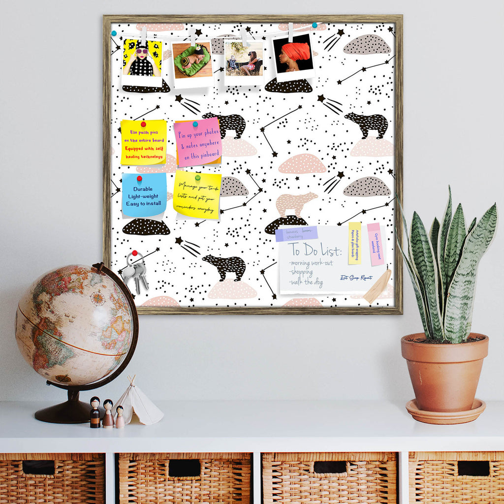 Polar Bears & Constellations D1 Bulletin Board Notice Pin Board Soft Board | Framed-Bulletin Boards Framed-BLB_FR-IC 5008393 IC 5008393, Animated Cartoons, Art and Paintings, Baby, Black, Black and White, Caricature, Cartoons, Children, Decorative, Drawing, Hand Drawn, Illustrations, Kids, Minimalism, Patterns, Scandinavian, Signs, Signs and Symbols, White, polar, bears, constellations, d1, bulletin, board, notice, pin, soft, framed, art, backdrop, background, bear, brush, cartoon, childish, constellation, 