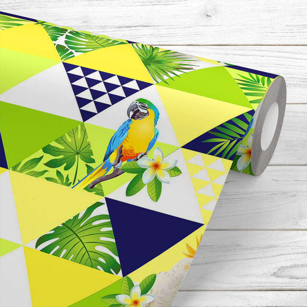 Exotic Floral Leaves D1 Wallpaper Roll-Wallpapers Peel & Stick-WAL_PA-IC 5008397 IC 5008397, Abstract Expressionism, Abstracts, Birds, Black and White, Botanical, Collages, Decorative, Drawing, Floral, Flowers, Geometric, Geometric Abstraction, Hawaiian, Holidays, Illustrations, Nature, Patterns, Scenic, Semi Abstract, Signs, Signs and Symbols, White, exotic, leaves, d1, wallpaper, roll, abstract, aloha, banana, beach, bird, branch, collage, decoration, design, factory, flat, flower, holiday, illustration, 