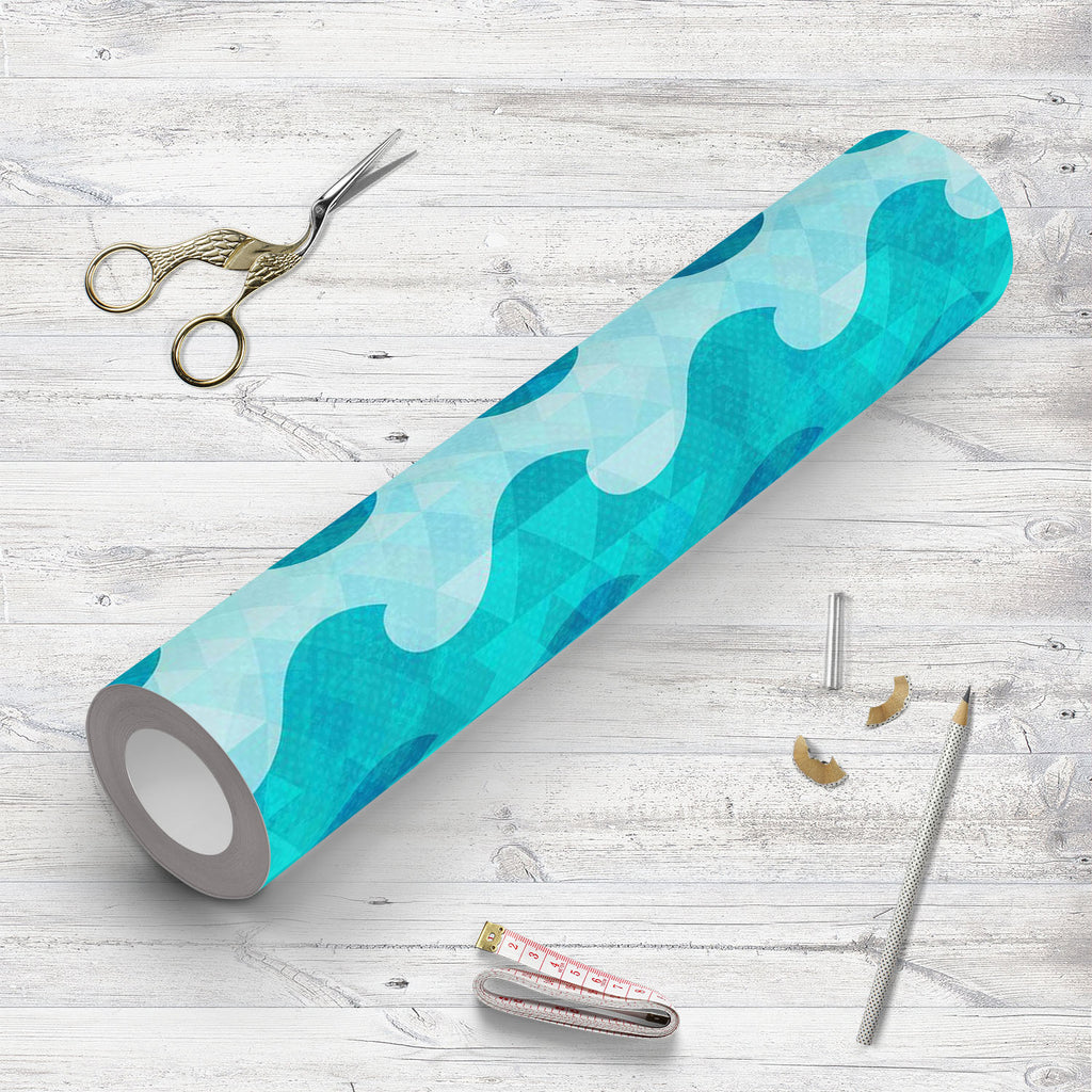 Grunge Waves Wallpaper Roll-Wallpapers Peel & Stick-WAL_PA-IC 5008400 IC 5008400, Abstract Expressionism, Abstracts, Art and Paintings, Automobiles, Boats, Books, Circle, Decorative, Digital, Digital Art, Drawing, Geometric, Geometric Abstraction, Graphic, Illustrations, Modern Art, Nautical, Patterns, Retro, Semi Abstract, Signs, Signs and Symbols, Stripes, Transportation, Travel, Vehicles, grunge, waves, wallpaper, roll, abstract, art, backdrop, background, blue, boat, collection, color, colorful, curve, 