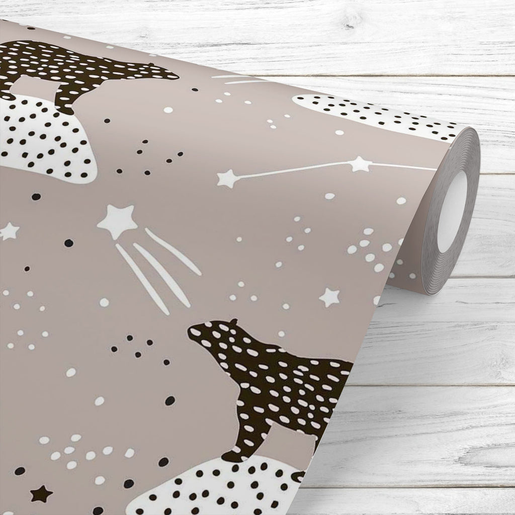 Polar Bears & Constellations D2 Wallpaper Roll-Wallpapers Peel & Stick-WAL_PA-IC 5008405 IC 5008405, Animated Cartoons, Art and Paintings, Baby, Black, Black and White, Caricature, Cartoons, Children, Decorative, Drawing, Hand Drawn, Illustrations, Kids, Minimalism, Patterns, Scandinavian, Signs, Signs and Symbols, Space, White, polar, bears, constellations, d2, wallpaper, roll, art, backdrop, background, bear, brush, cartoon, childish, constellation, cute, decoration, design, doodle, element, fabric, hand,