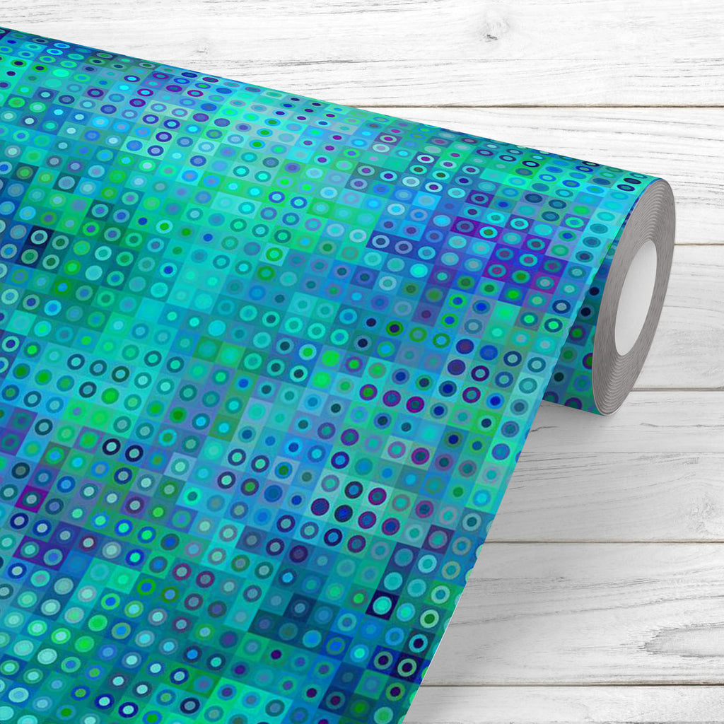 Geometric Poly Polka Dot Wallpaper Roll-Wallpapers Peel & Stick-WAL_PA-IC 5008424 IC 5008424, Abstract Expressionism, Abstracts, Art and Paintings, Circle, Decorative, Digital Art, Dots, Geometric, Geometric Abstraction, Patterns, Semi Abstract, poly, polka, dot, wallpaper, roll, abstract, backdrop, background, circles, colorful, colors, continuity, curve, digital, art, pattern, green, irregular, low, ornament, pixel, point, polygonal, repeating, repetition, seam, seamless, square, texture, turquoise, artzf