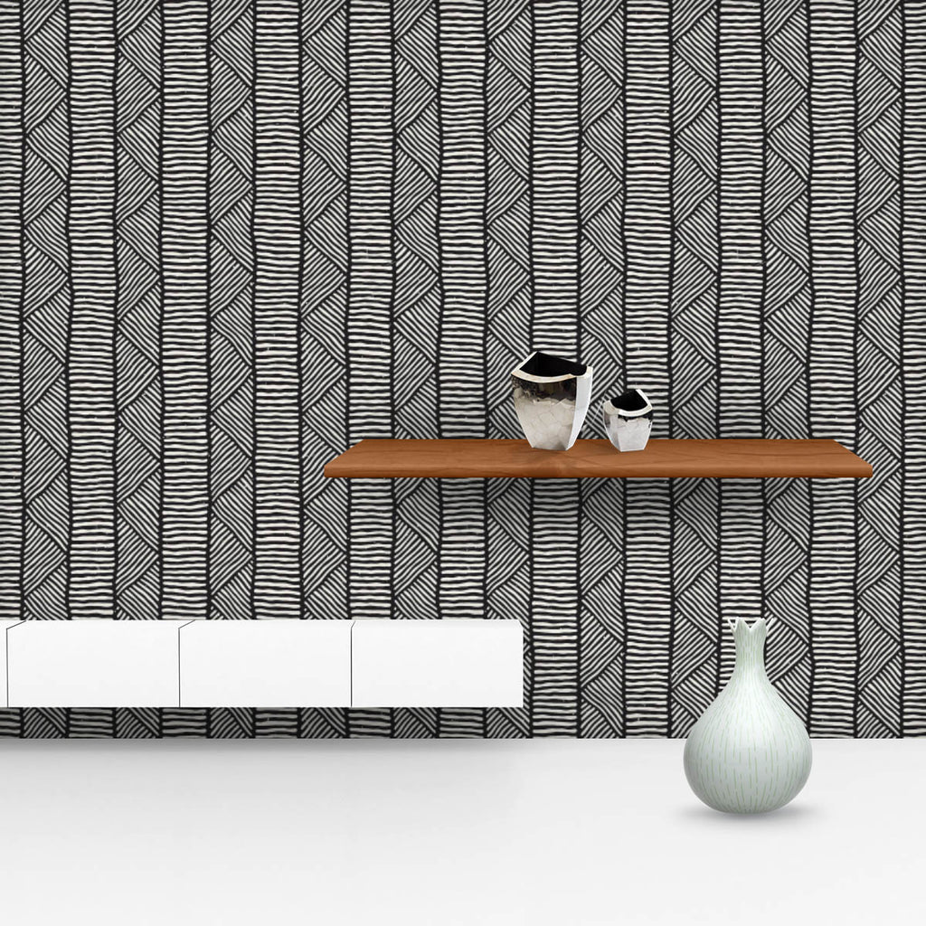 Geometric Doodle Lines Wallpaper Roll-Wallpapers Peel & Stick-WAL_PA-IC 5008431 IC 5008431, Abstract Expressionism, Abstracts, Ancient, Black, Black and White, Culture, Digital, Digital Art, Drawing, Ethnic, Geometric, Geometric Abstraction, Graphic, Historical, Illustrations, Medieval, Modern Art, Patterns, Retro, Semi Abstract, Signs, Signs and Symbols, Sketches, Stripes, Traditional, Tribal, Vintage, White, World Culture, doodle, lines, wallpaper, roll, abstract, artistic, backdrop, background, brush, co