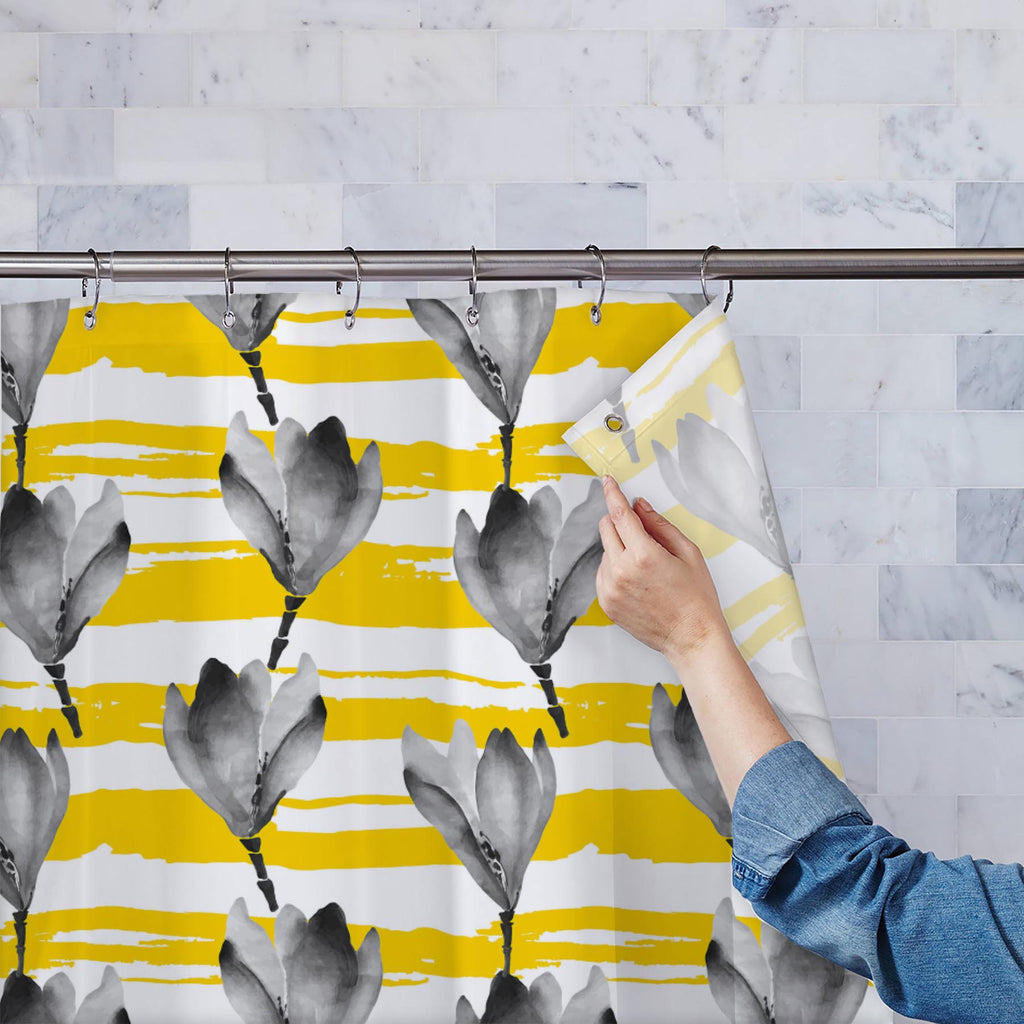 Watercolor Flowers D22 Washable Waterproof Shower Curtain-Shower Curtains-CUR_SH_EL-IC 5008436 IC 5008436, Abstract Expressionism, Abstracts, Art and Paintings, Botanical, Chinese, Culture, Digital, Digital Art, Drawing, Ethnic, Fantasy, Fashion, Floral, Flowers, Graphic, Hawaiian, Illustrations, Nature, Patterns, Semi Abstract, Signs, Signs and Symbols, Traditional, Tribal, Tropical, Watercolour, World Culture, watercolor, d22, washable, waterproof, shower, curtain, abstract, art, backgrounds, color, conto