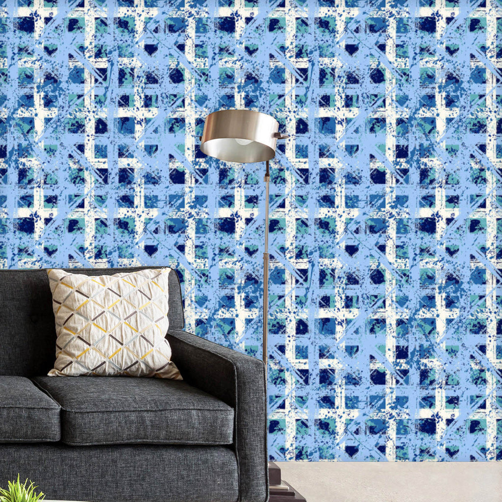 Bold Crossing Brushstrokes & Stripes Pattern Wallpaper Roll-Wallpapers Peel & Stick-WAL_PA-IC 5008438 IC 5008438, Abstract Expressionism, Abstracts, Ancient, Bohemian, Brush Stroke, Check, Culture, Digital, Digital Art, Drawing, Ethnic, Fashion, Geometric, Geometric Abstraction, Graffiti, Graphic, Grid Art, Hand Drawn, Historical, Illustrations, Medieval, Modern Art, Nautical, Patterns, Plaid, Retro, Semi Abstract, Signs, Signs and Symbols, Splatter, Stripes, Traditional, Tribal, Vintage, Watercolour, World