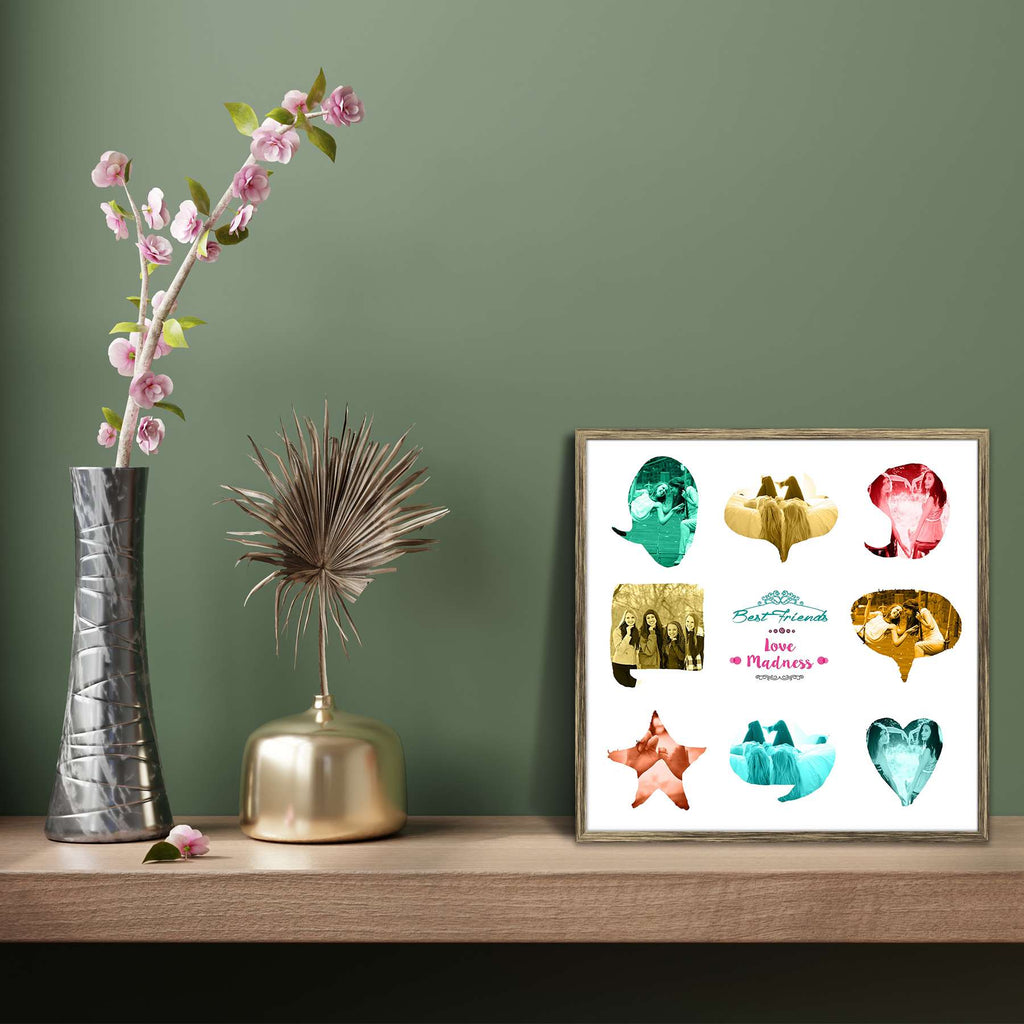 Best Friends Personalised Custom Photo Collage Frame Gift for Birthday, Anniversary, Parents, Friends & Family-Personalized Photo Frame Collage-PTA_FR-IC 5009011 IC 5009011, Baby, Bling, Children, Collages, Friends, Kids, Love, Romance, Siblings, best, personalised, custom, photo, collage, frame, gift, for, birthday, anniversary, parents, family, photo frame, baby photo collage, baby photo frames, photo frames for friends, birthday photo collage, collage frame, framed photo collage, personalised collage, pe