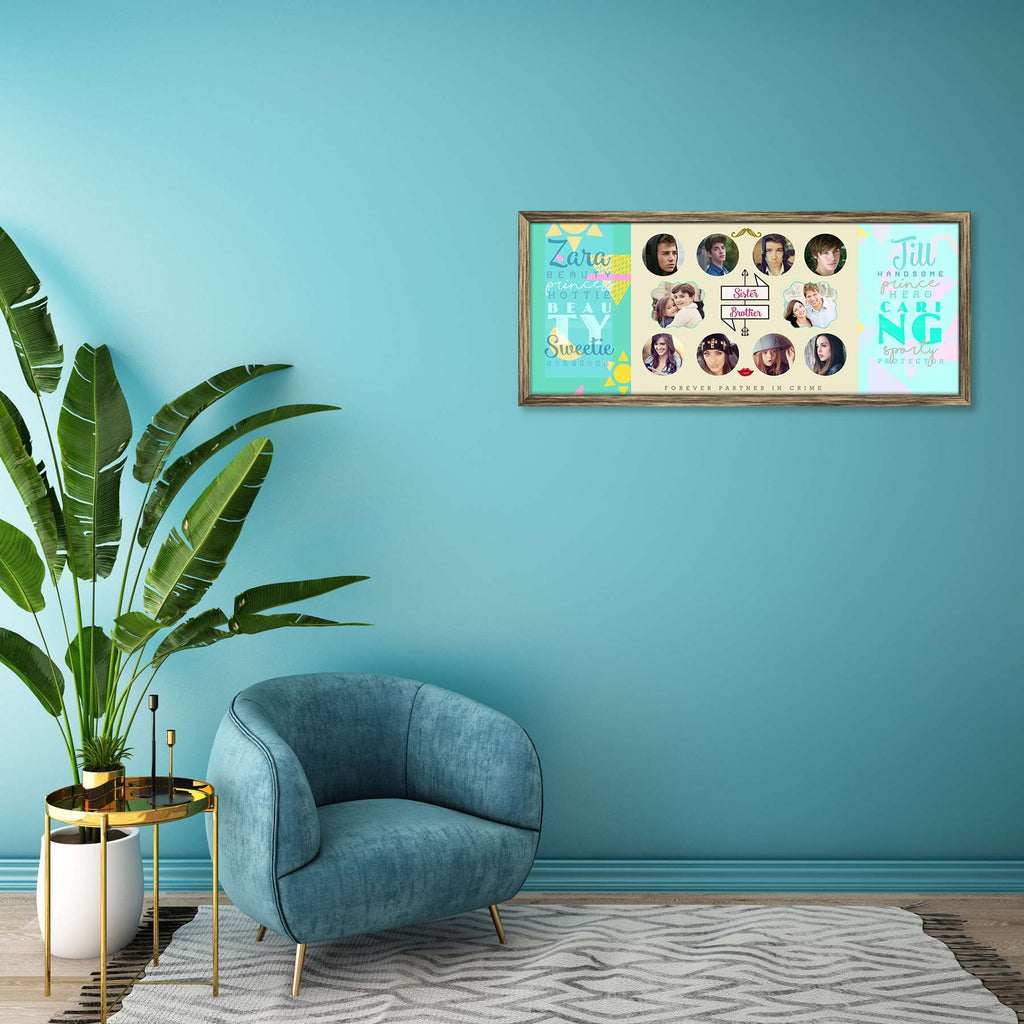 Brother & Sister Bonding Personalised Custom Photo Collage Frame Gift for Birthday, Anniversary, Parents, Friends & Family-Personalized Photo Frame Collage-PTA_FR-IC 5009089 IC 5009089, Bling, Collages, Family, Memories, Siblings, brother, sister, bonding, personalised, custom, photo, collage, frame, gift, for, birthday, anniversary, parents, friends, photo frame, baby photo collage, baby photo frames, photo frames for friends, birthday photo collage, collage frame, framed photo collage, personalised collag