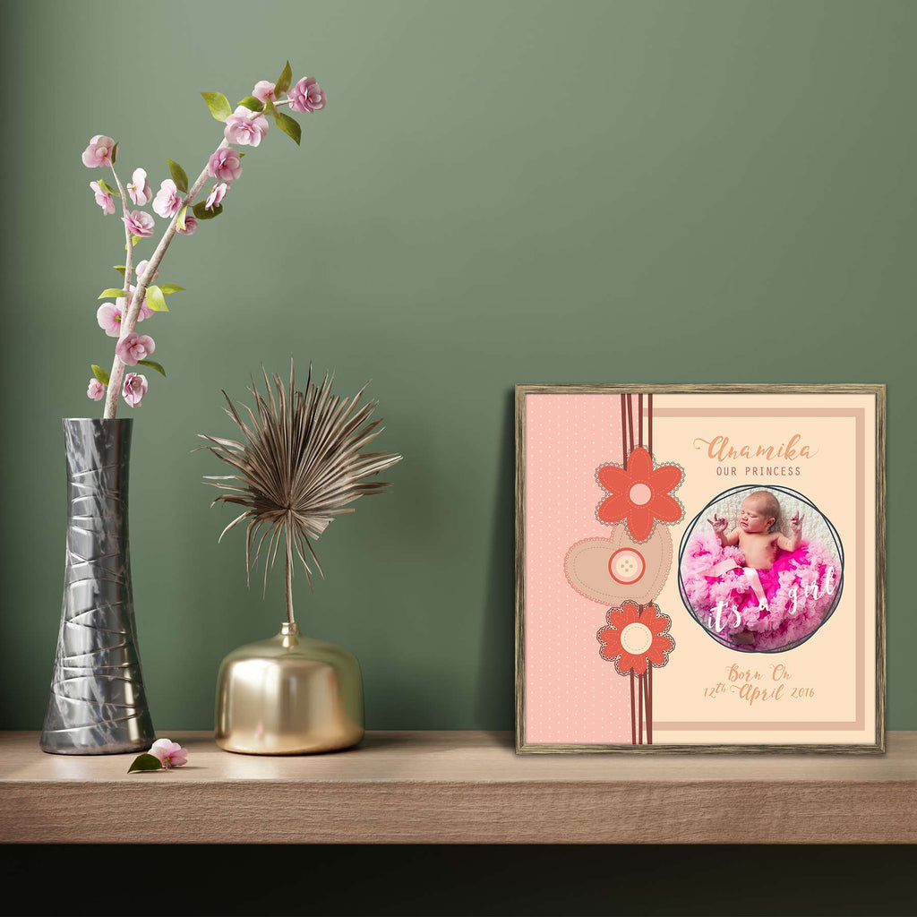 It's a Girl Personalised Custom Photo Collage Frame Gift for Birthday, Anniversary, Parents, Friends & Family-Personalized Photo Frame Collage-PTA_FR-IC 5009124 IC 5009124, Baby, Birthday, Children, Kids, it's, a, girl, personalised, custom, photo, collage, frame, gift, for, anniversary, parents, friends, family, photo frame, baby photo collage, baby photo frames, photo frames for friends, birthday photo collage, collage frame, framed photo collage, personalised collage, personalised photo gift, photo colla