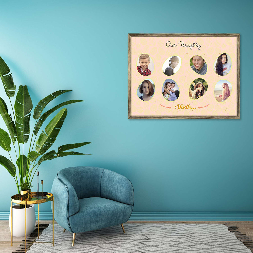 Our Naughty Shells Personalised Custom Photo Collage Frame Gift for Birthday, Anniversary, Parents, Friends & Family-Personalized Photo Frame Collage-PTA_FR-IC 5009150 IC 5009150, Baby, Bling, Children, Collages, Family, Friends, Kids, Siblings, our, naughty, shells, personalised, custom, photo, collage, frame, gift, for, birthday, anniversary, parents, photo frame, baby photo collage, baby photo frames, photo frames for friends, birthday photo collage, collage frame, framed photo collage, personalised coll
