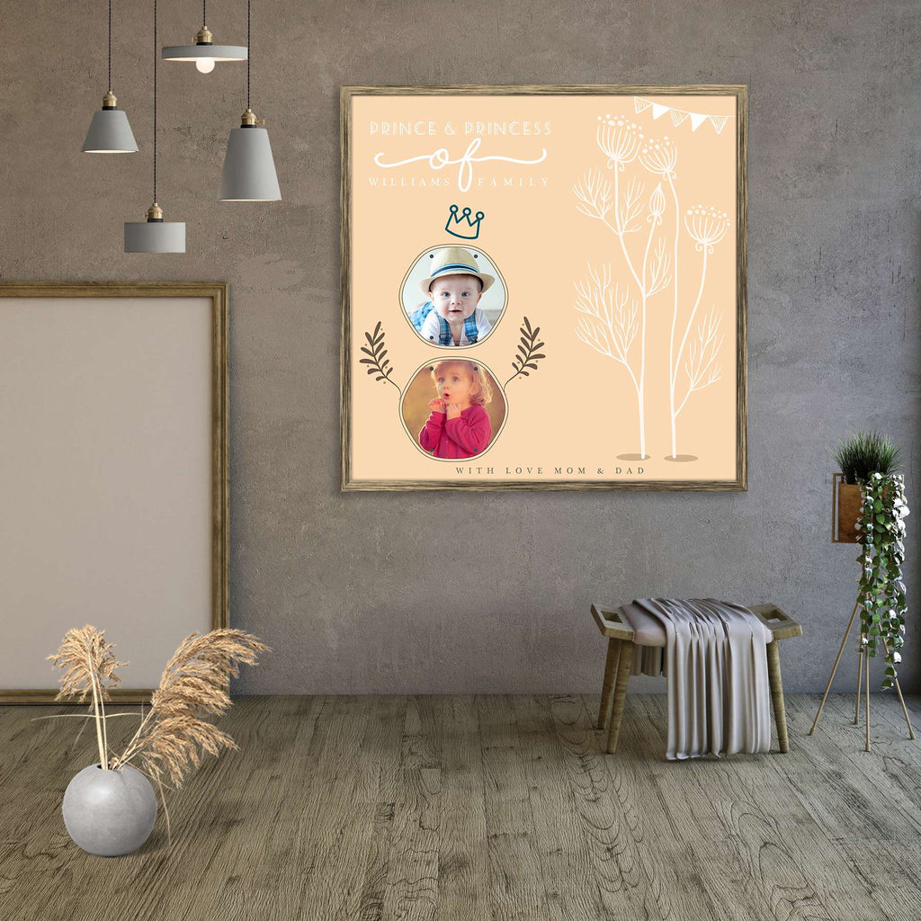 Prince & Princess Personalised Custom Photo Collage Frame Gift for Birthday, Anniversary, Parents, Friends & Family-Personalized Photo Frame Collage-PTA_FR-IC 5009155 IC 5009155, Baby, Bling, Children, Collages, Family, Kids, Siblings, prince, princess, personalised, custom, photo, collage, frame, gift, for, birthday, anniversary, parents, friends, photo frame, baby photo collage, baby photo frames, photo frames for friends, birthday photo collage, collage frame, framed photo collage, personalised collage, 