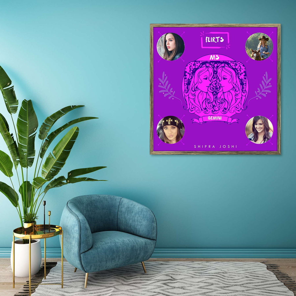 Zodiac Series Gemini D2 Personalised Custom Photo Collage Frame Gift for Birthday, Anniversary, Parents, Friends & Family-Personalized Photo Frame Collage-PTA_FR-IC 5009187 IC 5009187, Astrology, Birthday, Friends, Horoscope, Individuals, Sun Signs, Timelines, Zodiac, series, gemini, d2, personalised, custom, photo, collage, frame, gift, for, anniversary, parents, family, photo frame, baby photo collage, baby photo frames, photo frames for friends, birthday photo collage, collage frame, framed photo collage