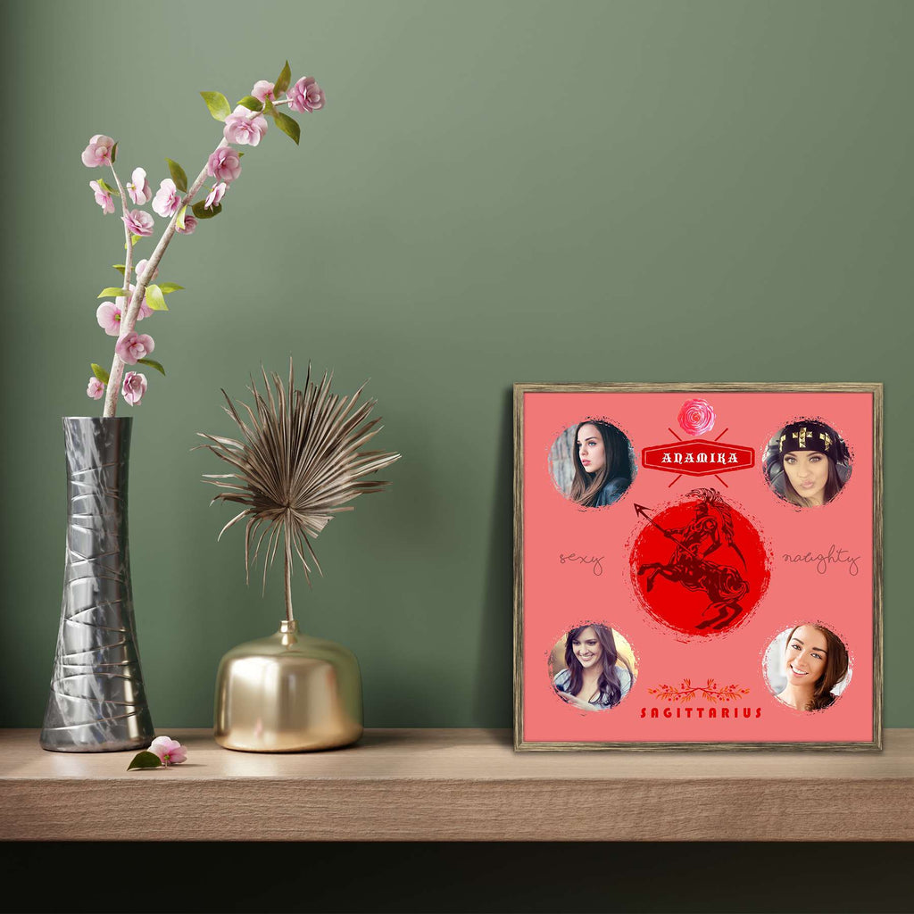 Zodiac Series Sagittarius D2 Personalised Custom Photo Collage Frame Gift for Birthday, Anniversary, Parents, Friends & Family-Personalized Photo Frame Collage-PTA_FR-IC 5009191 IC 5009191, Astrology, Birthday, Friends, Horoscope, Individuals, Sun Signs, Timelines, Zodiac, series, sagittarius, d2, personalised, custom, photo, collage, frame, gift, for, anniversary, parents, family, photo frame, baby photo collage, baby photo frames, photo frames for friends, birthday photo collage, collage frame, framed pho