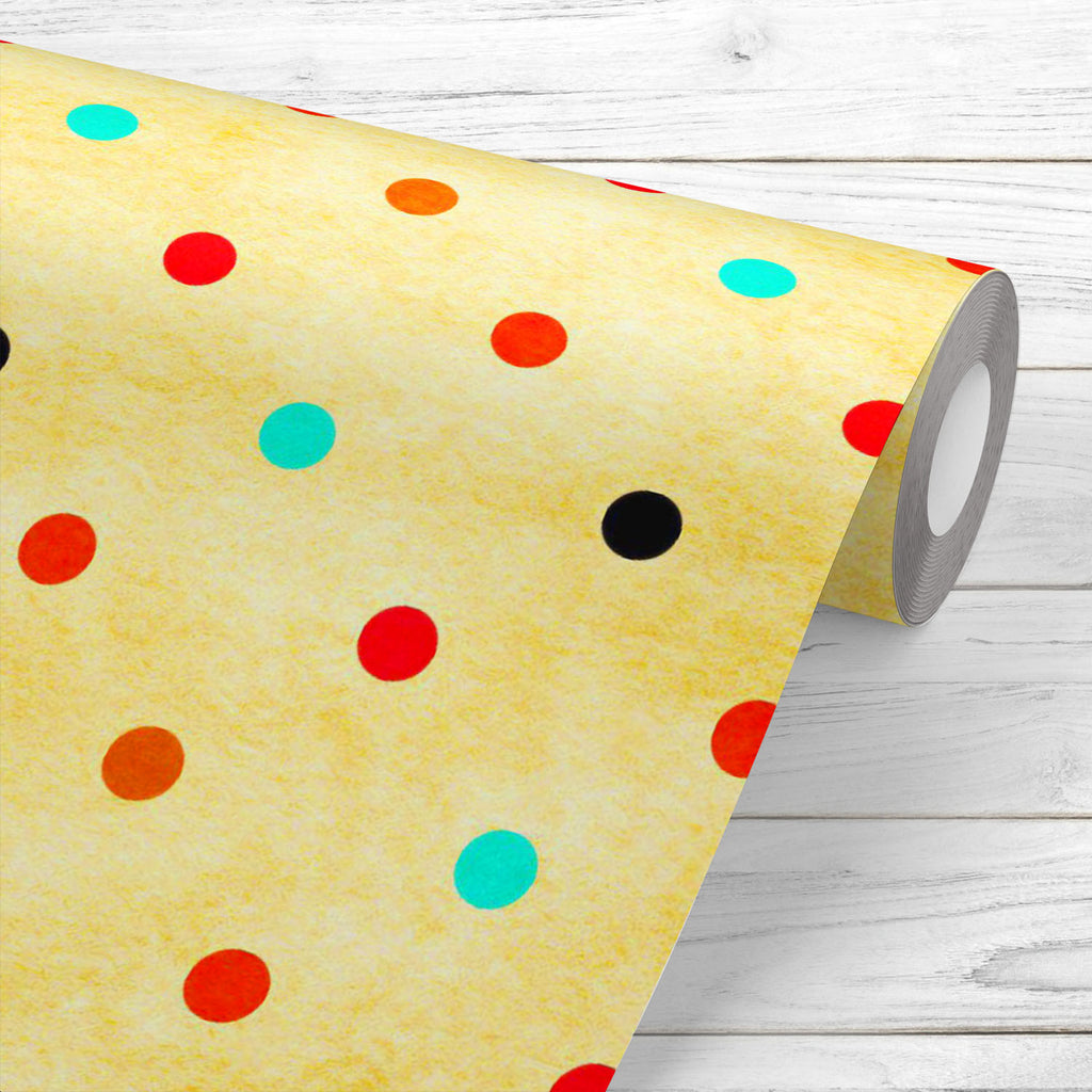 Polka Dots D3 Wallpaper Roll-Wallpapers Peel & Stick-WAL_PA-IC 5015013 IC 5015013, Abstract Expressionism, Abstracts, Ancient, Art and Paintings, Black and White, Books, Circle, Decorative, Digital, Digital Art, Dots, Fashion, Geometric, Geometric Abstraction, Graphic, Historical, Illustrations, Medieval, Modern Art, Patterns, Retro, Semi Abstract, Signs, Signs and Symbols, Vintage, White, polka, d3, wallpaper, roll, background, dot, pattern, paper, texture, spot, color, seamless, fabric, pink, simple, abst