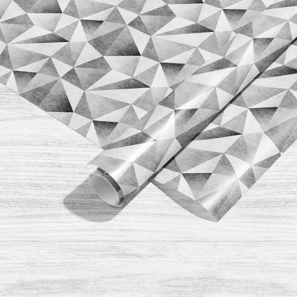 Grey Triangular Mosaics Art & Craft Gift Wrapping Paper-Wrapping Papers-WRP_PP-IC 5015029 IC 5015029, Ancient, Cubism, Culture, Ethnic, Geometric, Geometric Abstraction, Historical, Medieval, Patterns, Retro, Signs, Signs and Symbols, Traditional, Triangles, Tribal, Vintage, World Culture, grey, triangular, mosaics, art, craft, gift, wrapping, paper, pattern, triangle, background, texture, net, grunge, abstract, argyle, asymmetry, backdrop, basic, beige, blanket, clothes, color, concept, design, geometry, m