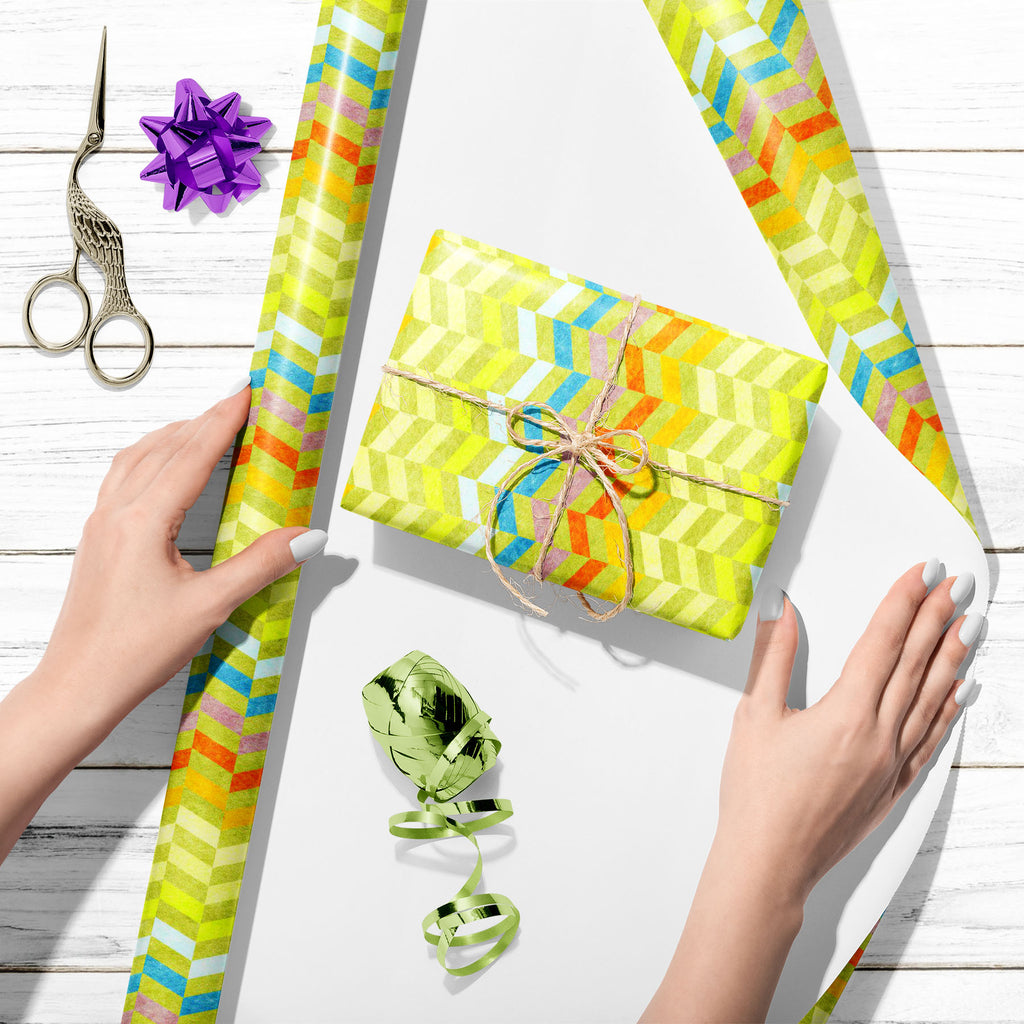 Multicolor Chevron Art & Craft Gift Wrapping Paper-Wrapping Papers-WRP_PP-IC 5015032 IC 5015032, Ancient, Books, Chevron, Culture, Ethnic, Fashion, Geometric, Geometric Abstraction, Herringbone, Historical, Medieval, Patterns, Retro, Signs, Signs and Symbols, Traditional, Tribal, Vintage, World Culture, multicolor, art, craft, gift, wrapping, paper, pattern, seamless, background, classic, clothes, clothing, colorful, design, dimensional, fabric, grunge, illusion, menswear, old, texture, print, rainbow, repe