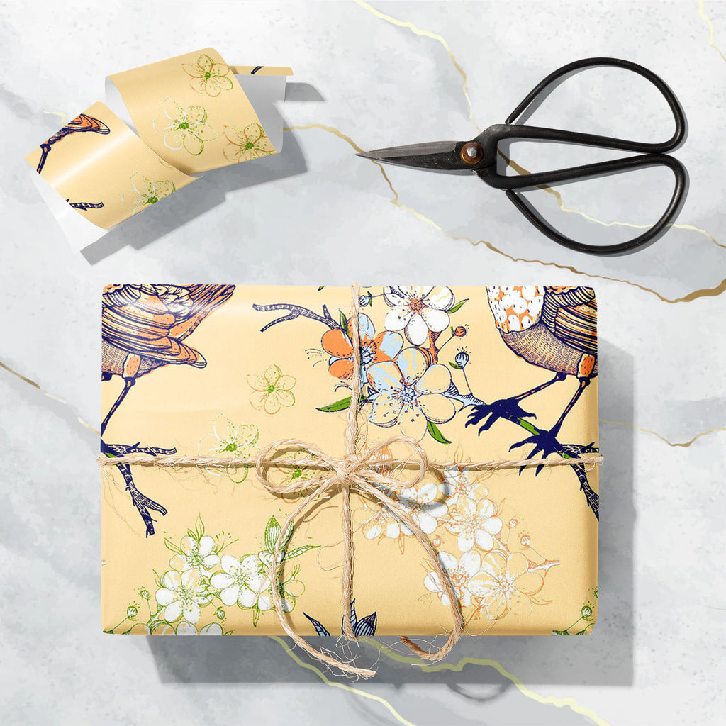 Birds and Apple Tree Art & Craft Gift Wrapping Paper-Wrapping Papers-WRP_PP-IC 5015033 IC 5015033, Ancient, Art and Paintings, Birds, Botanical, Floral, Flowers, Historical, Illustrations, Inspirational, Medieval, Motivation, Motivational, Nature, Patterns, Retro, Scenic, Signs, Signs and Symbols, Vintage, and, apple, tree, art, craft, gift, wrapping, paper, bird, flower, pattern, seamless, cute, spring, wallpaper, background, blossom, branch, fabric, illustration, texture, vector, accent, arrangement, artw