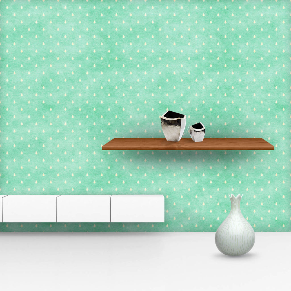 Raindrops Pattern Wallpaper Roll-Wallpapers Peel & Stick-WAL_PA-IC 5015034 IC 5015034, Abstract Expressionism, Abstracts, Ancient, Art and Paintings, Books, Circle, Decorative, Digital, Digital Art, Dots, Fashion, Geometric, Geometric Abstraction, Graphic, Historical, Medieval, Modern Art, Patterns, Retro, Semi Abstract, Signs, Signs and Symbols, Vintage, raindrops, pattern, wallpaper, roll, texture, background, paper, fabric, simple, cloth, color, dot, rain, scrapbook, polka, seamless, blue, decor, wrappin