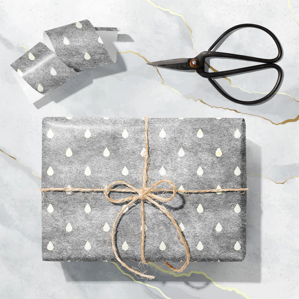 Minimalistic Raindrops D1 Art & Craft Gift Wrapping Paper-Wrapping Papers-WRP_PP-IC 5015080 IC 5015080, Abstract Expressionism, Abstracts, Ancient, Art and Paintings, Books, Circle, Decorative, Digital, Digital Art, Dots, Fashion, Geometric, Geometric Abstraction, Graphic, Historical, Medieval, Modern Art, Patterns, Retro, Semi Abstract, Signs, Signs and Symbols, Vintage, minimalistic, raindrops, d1, art, craft, gift, wrapping, paper, background, pattern, abstract, simple, blue, color, design, dot, fabric, 