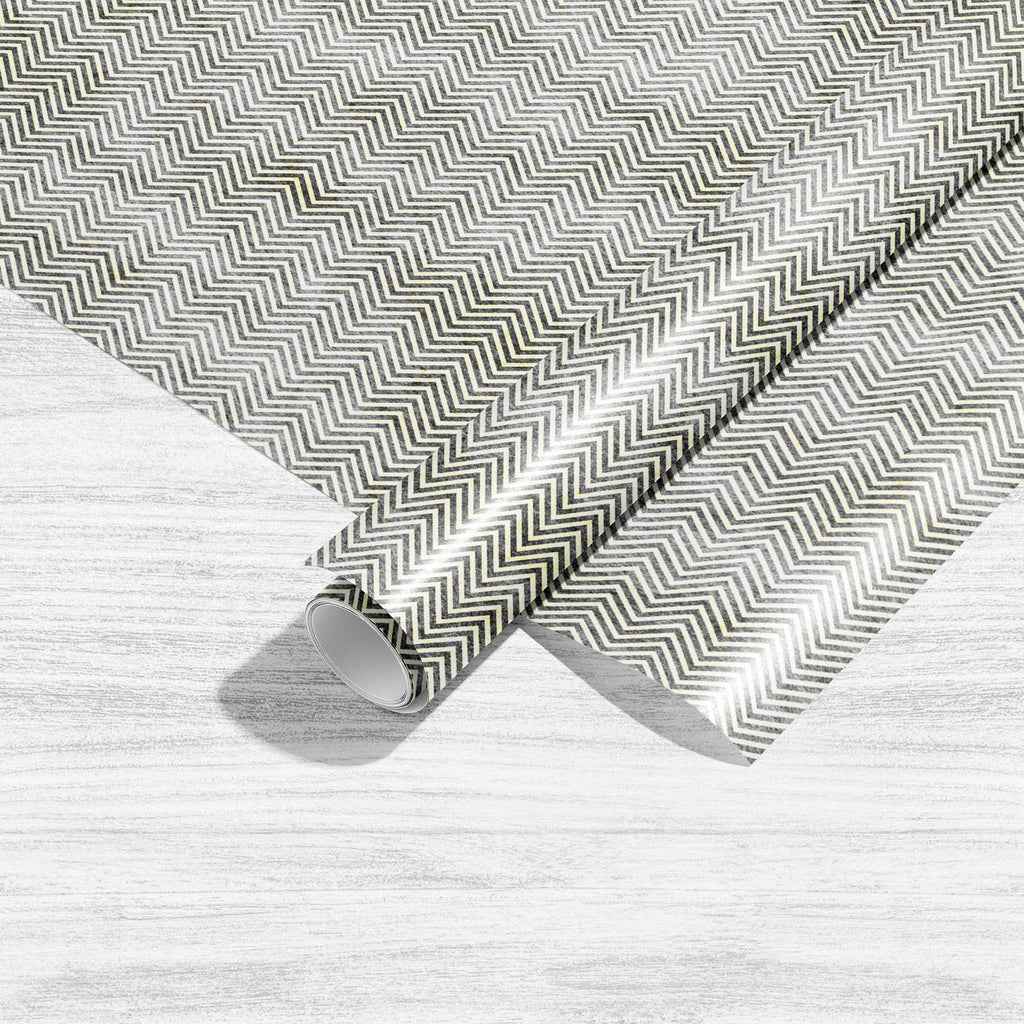 Monochrome Chevron Art & Craft Gift Wrapping Paper-Wrapping Papers-WRP_PP-IC 5015085 IC 5015085, Ancient, Books, Chevron, Culture, Ethnic, Fashion, Geometric, Geometric Abstraction, Herringbone, Historical, Medieval, Patterns, Retro, Signs, Signs and Symbols, Traditional, Tribal, Vintage, World Culture, monochrome, art, craft, gift, wrapping, paper, pattern, background, tweed, fabric, texture, blue, clothing, grunge, seamless, beige, classic, clothes, design, dimensional, illusion, old, print, repeating, sc