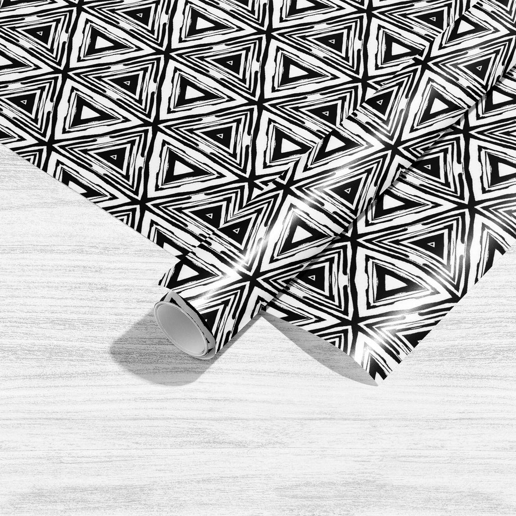 Monochrome 1930 Hipster Style Art & Craft Gift Wrapping Paper-Wrapping Papers-WRP_PP-IC 5015088 IC 5015088, 30s, Art and Paintings, Business, Fashion, Geometric, Geometric Abstraction, Hipster, Patterns, Triangles, monochrome, 1930, style, art, craft, gift, wrapping, paper, call, cell, office, phone, professional, secretary, talking, woman, artzfolio, wrapping paper, gift wrapping paper, gift wrapping, birthday wrapping paper, holiday wrapping paper, cool wrapping paper, unique wrapping paper, luxury wrappi