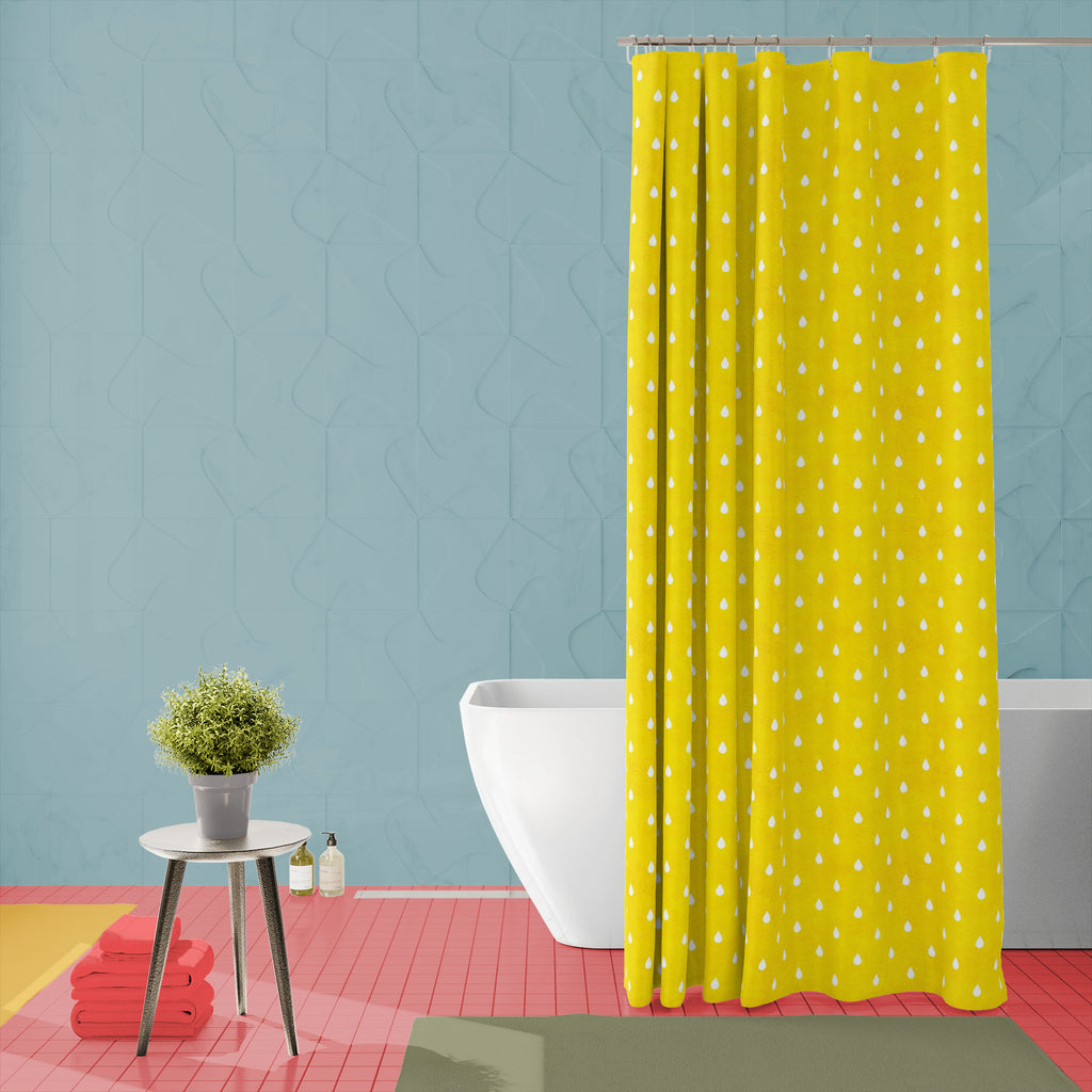 Minimalistic Raindrops D2 Washable Waterproof Shower Curtain-Shower Curtains-CUR_SH_EL-IC 5015094 IC 5015094, Abstract Expressionism, Abstracts, Ancient, Art and Paintings, Books, Circle, Decorative, Digital, Digital Art, Dots, Fashion, Geometric, Geometric Abstraction, Graphic, Historical, Medieval, Modern Art, Patterns, Retro, Semi Abstract, Signs, Signs and Symbols, Vintage, Watercolour, minimalistic, raindrops, d2, washable, waterproof, shower, curtain, pattern, background, rain, paper, watercolor, cand