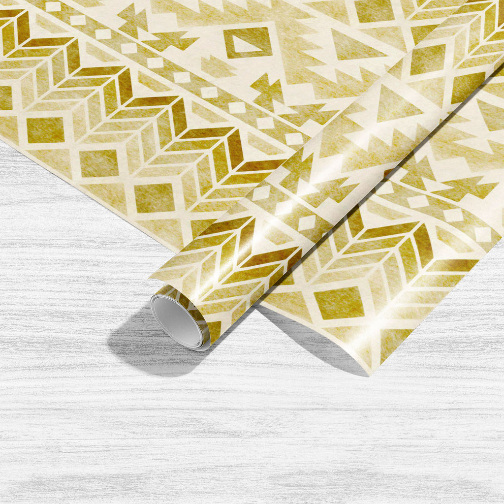 Tribal Ikat Pattern D6 Art & Craft Gift Wrapping Paper-Wrapping Papers-WRP_PP-IC 5015136 IC 5015136, Aztec, Christianity, Culture, Ethnic, Geometric, Geometric Abstraction, Ikat, Patterns, Signs, Signs and Symbols, Traditional, Tribal, World Culture, pattern, d6, art, craft, gift, wrapping, paper, background, subtle, backdrop, christmas, delicate, design, drawn, hand, native, old, seamless, texture, trendy, winter, artzfolio, wrapping paper, gift wrapping paper, gift wrapping, birthday wrapping paper, holid