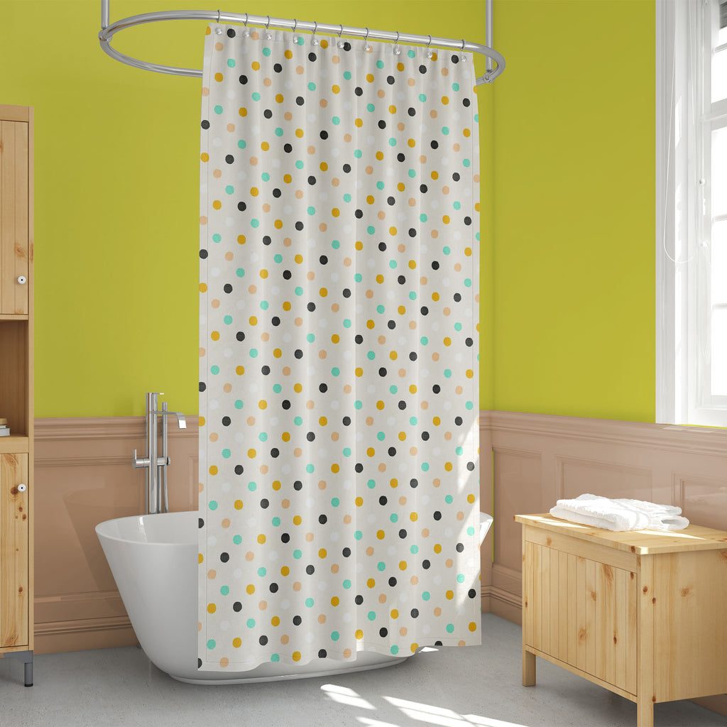 Colorful Circles D2 Washable Waterproof Shower Curtain-Shower Curtains-CUR_SH_EL-IC 5015144 IC 5015144, Abstract Expressionism, Abstracts, Art and Paintings, Baby, Children, Dots, Geometric, Geometric Abstraction, Kids, Patterns, Semi Abstract, colorful, circles, d2, washable, waterproof, shower, curtain, background, pattern, paper, texture, seamless, stencil, abstract, crayon, drawn, hand, round, simple, art, backdrop, cute, polka, shape, trendy, wallpaper, artzfolio, shower curtain, bathroom curtain, eyel