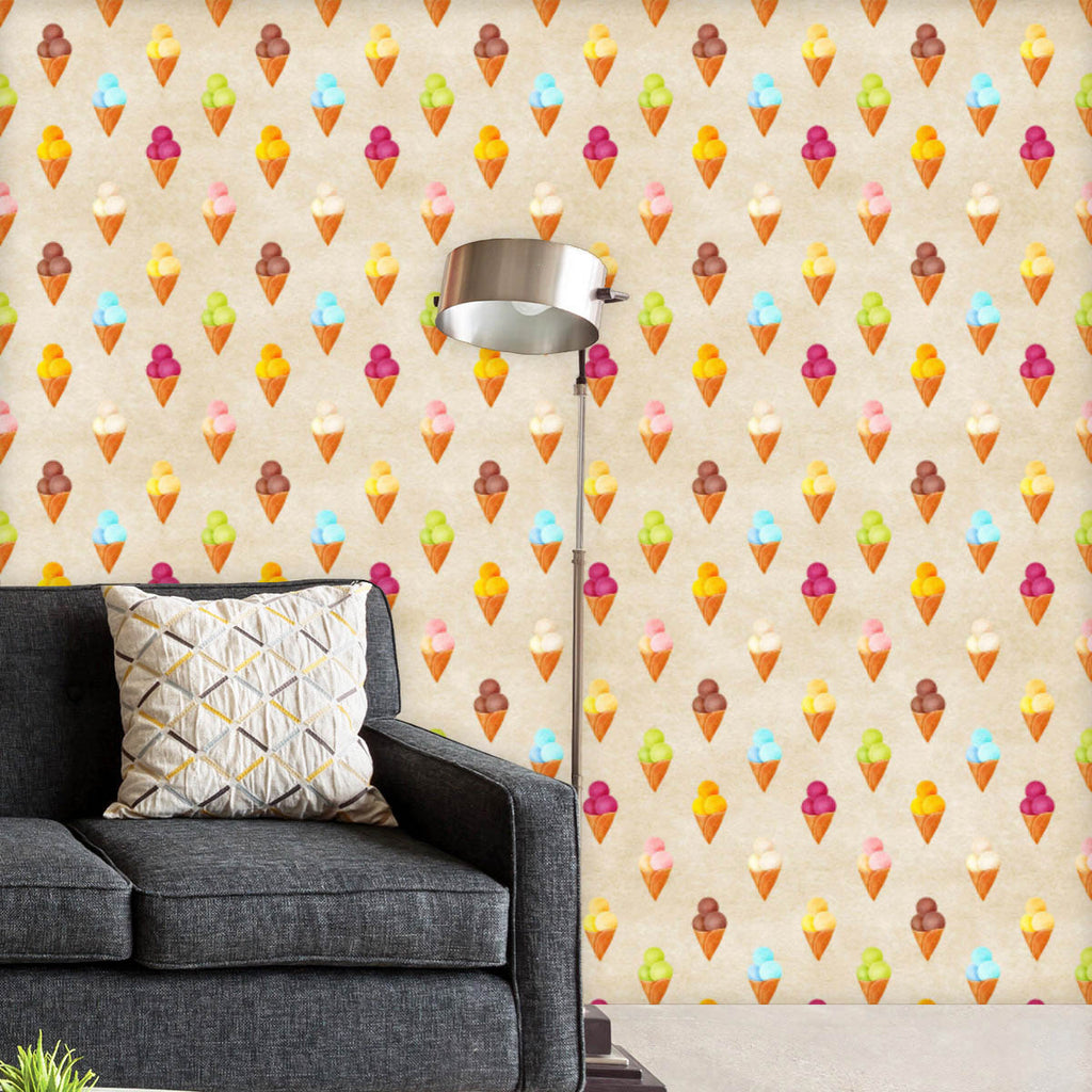Watercolour Ice Cream Wallpaper Roll-Wallpapers Peel & Stick-WAL_PA-IC 5015162 IC 5015162, Baby, Birthday, Children, Cuisine, Food, Food and Beverage, Food and Drink, Kids, Patterns, Seasons, Signs, Signs and Symbols, Watercolour, ice, cream, wallpaper, roll, pattern, watercolor, background, summer, texture, backdrop, cold, color, cone, delicious, design, dessert, drawn, flavor, hand, milk, paper, party, seamless, season, spring, sweet, taste, tasty, tooth, treat, waffle, wrapping, yummy, artzfolio, wallpap