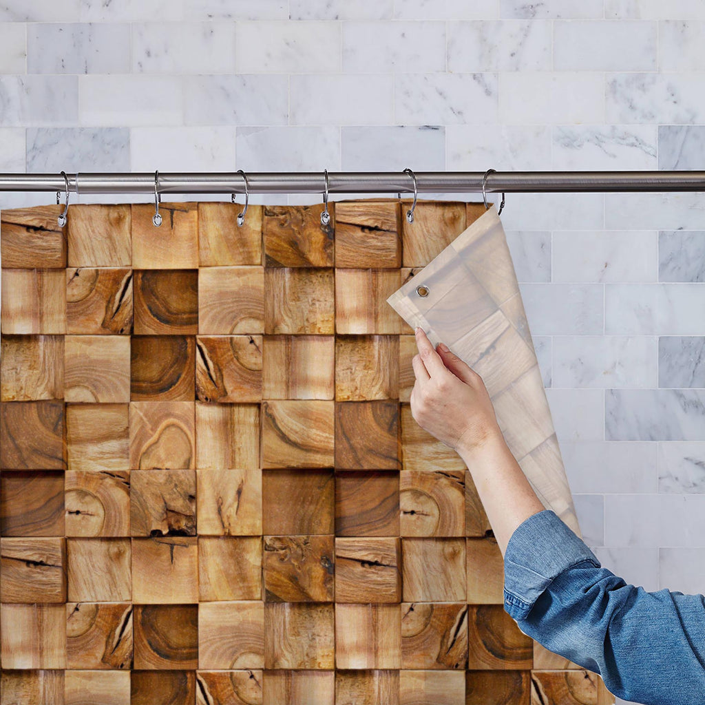 Wooden Blocks Washable Waterproof Shower Curtain-Shower Curtains-CUR_SH_EL-IC 5015168 IC 5015168, Patterns, Signs, Signs and Symbols, Solid, Wooden, blocks, washable, waterproof, shower, curtain, wood, block, background, pattern, texture, concrete, wall, tile, square, lumber, brown, carpentry, grunge, structure, timber, panel, stained, woodwork, effect, interior, stack, aged, collection, material, roof, surface, unique, backdrop, board, construction, cracked, decoration, design, different, fence, flooring, 