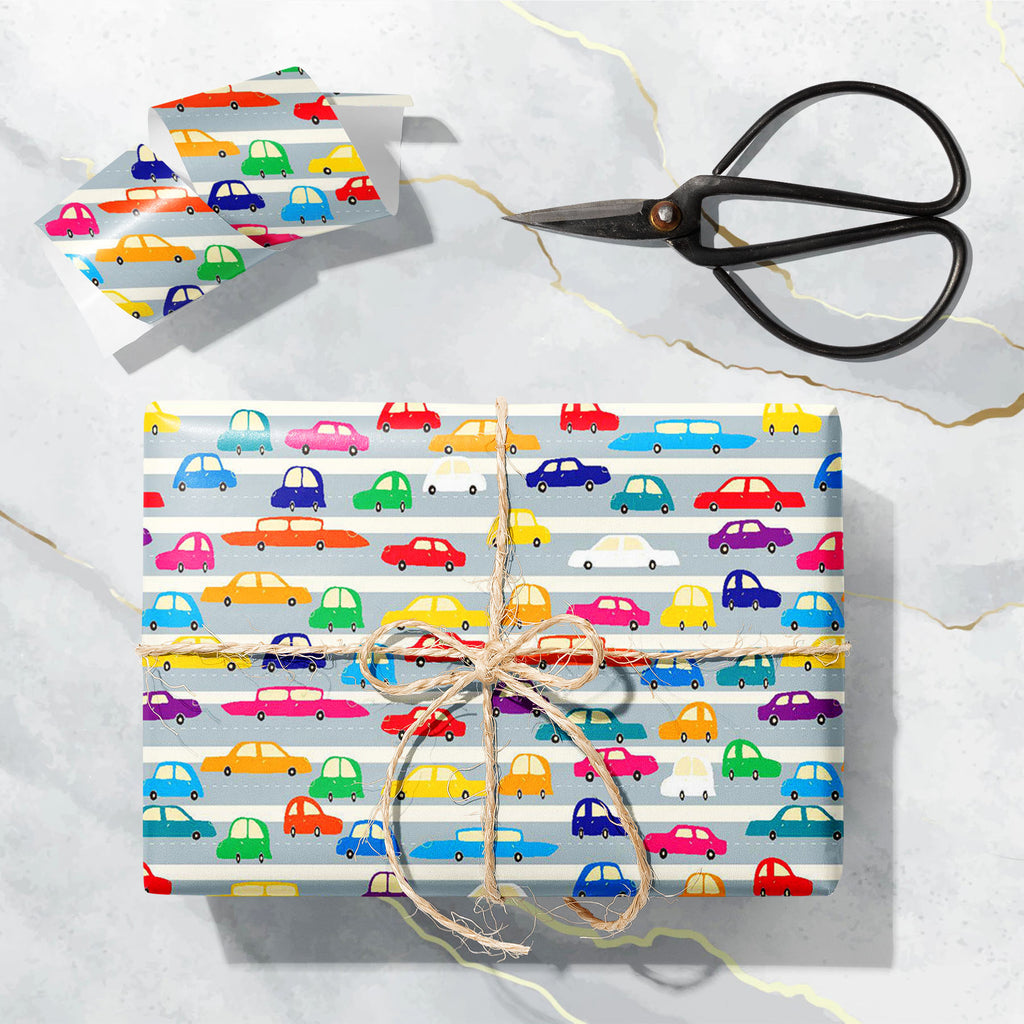 Colorful Cars on Road Art & Craft Gift Wrapping Paper-Wrapping Papers-WRP_PP-IC 5015169 IC 5015169, Animated Cartoons, Architecture, Art and Paintings, Automobiles, Baby, Books, Calligraphy, Caricature, Cars, Cartoons, Children, Cities, City Views, Icons, Illustrations, Kids, Paintings, Patterns, People, Signs, Signs and Symbols, Sports, Text, Transportation, Travel, Urban, Vehicles, colorful, on, road, art, craft, gift, wrapping, paper, painting, backgrounds, boy, car, cartoon, child, city, computer, conce