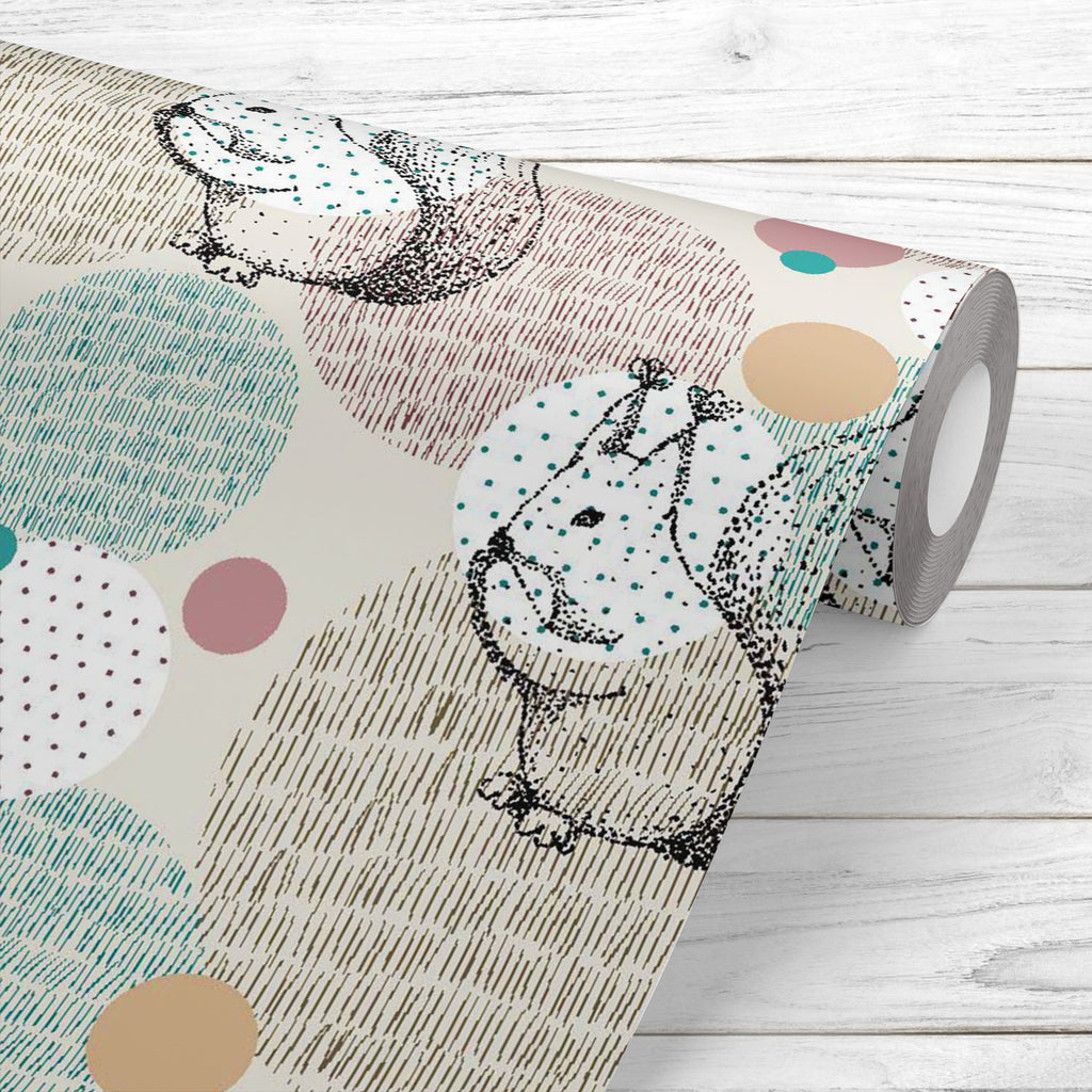 Geometric Squirrel Wallpaper Roll-Wallpapers Peel & Stick-WAL_PA-IC 5015180 IC 5015180, Abstract Expressionism, Abstracts, Animals, Animated Cartoons, Art and Paintings, Baby, Birds, Caricature, Cartoons, Children, Circle, Culture, Decorative, Digital, Digital Art, Drawing, Ethnic, Geometric, Geometric Abstraction, Graphic, Illustrations, Kids, Modern Art, Patterns, Semi Abstract, Signs, Signs and Symbols, Traditional, Tribal, World Culture, squirrel, wallpaper, roll, abstract, pattern, seamless, young, ani