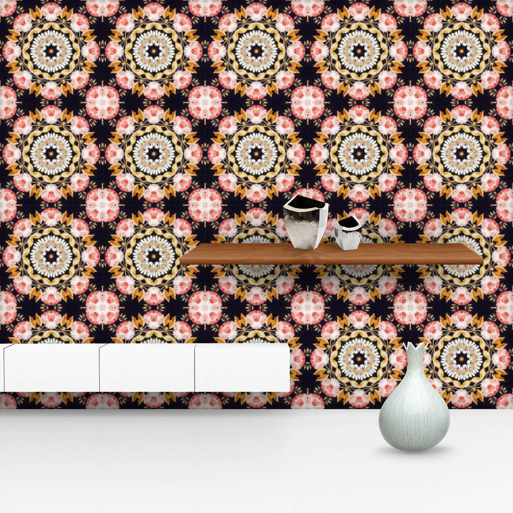 Abstract Artistic Floral D2 Wallpaper Roll - Wallpapers Peel & Stick - ArtzFolio.com